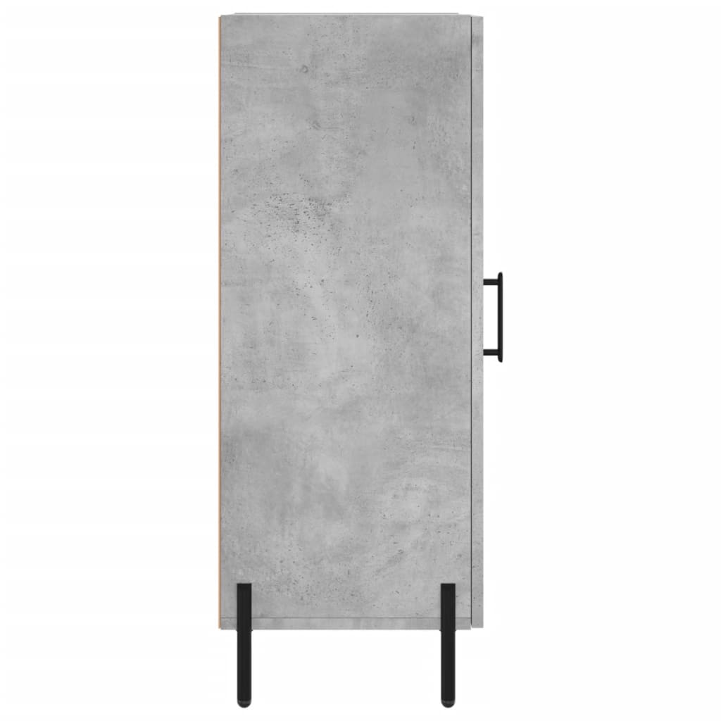 Skjenk betonggrå 34,5x34x90 cm konstruert tre