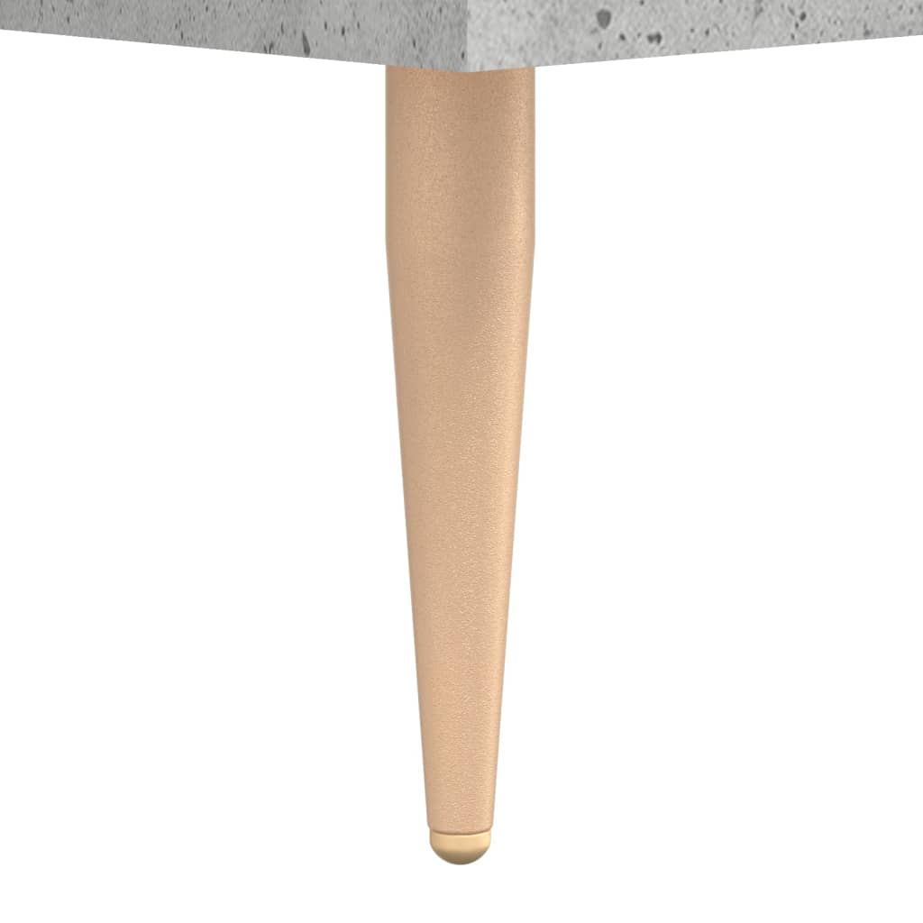 Skjenk betonggrå 34,5x34x90 cm konstruert tre