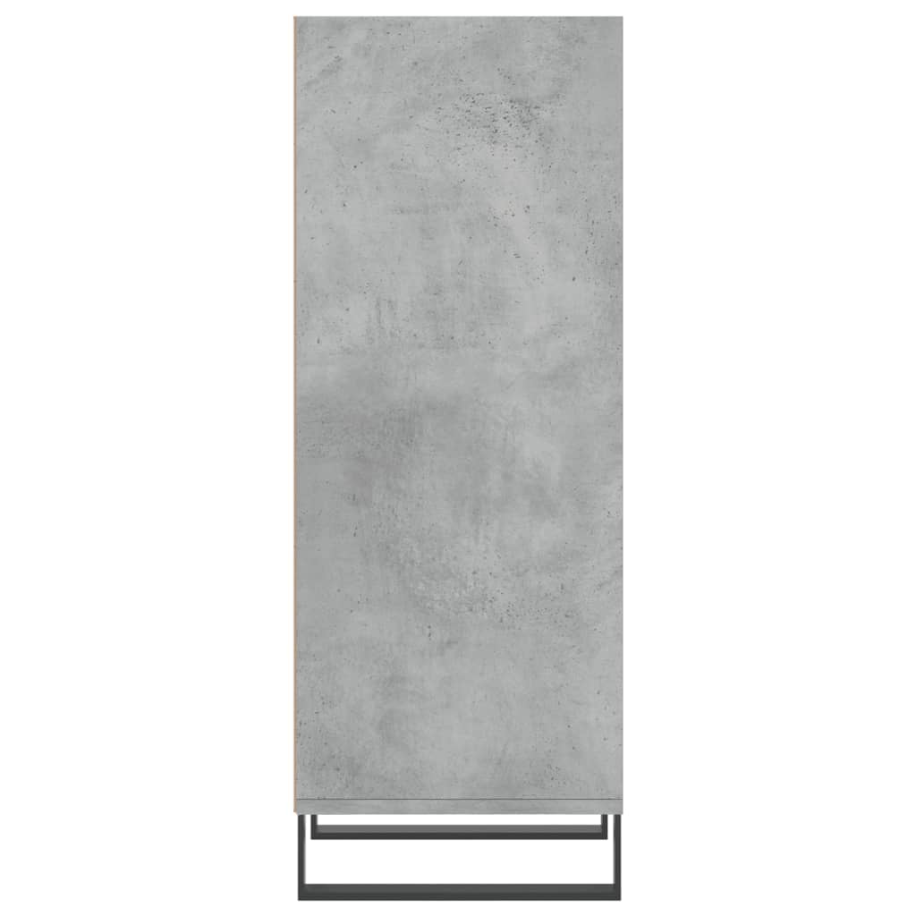 Skjenk betonggrå 34,5x32,5x90 cm konstruert tre