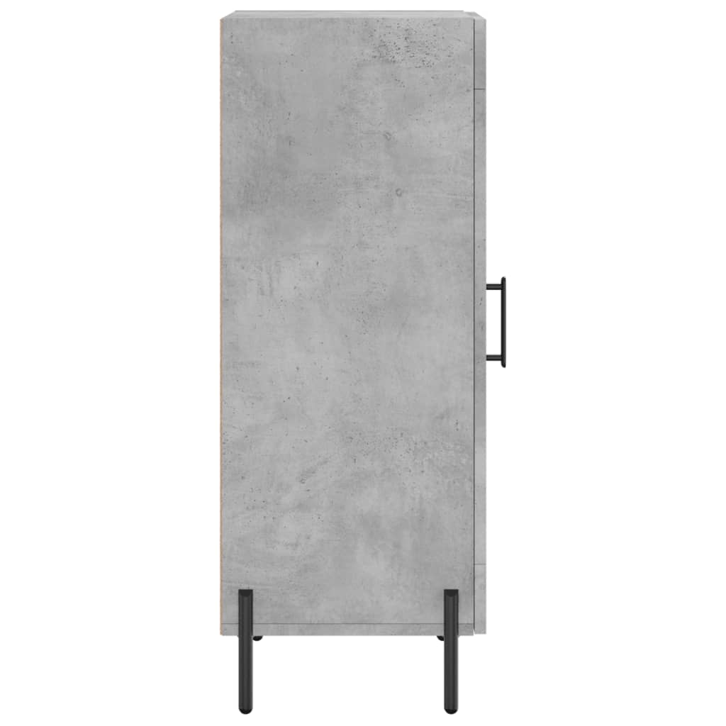 Skjenk betonggrå 34,5x34x90 cm konstruert tre