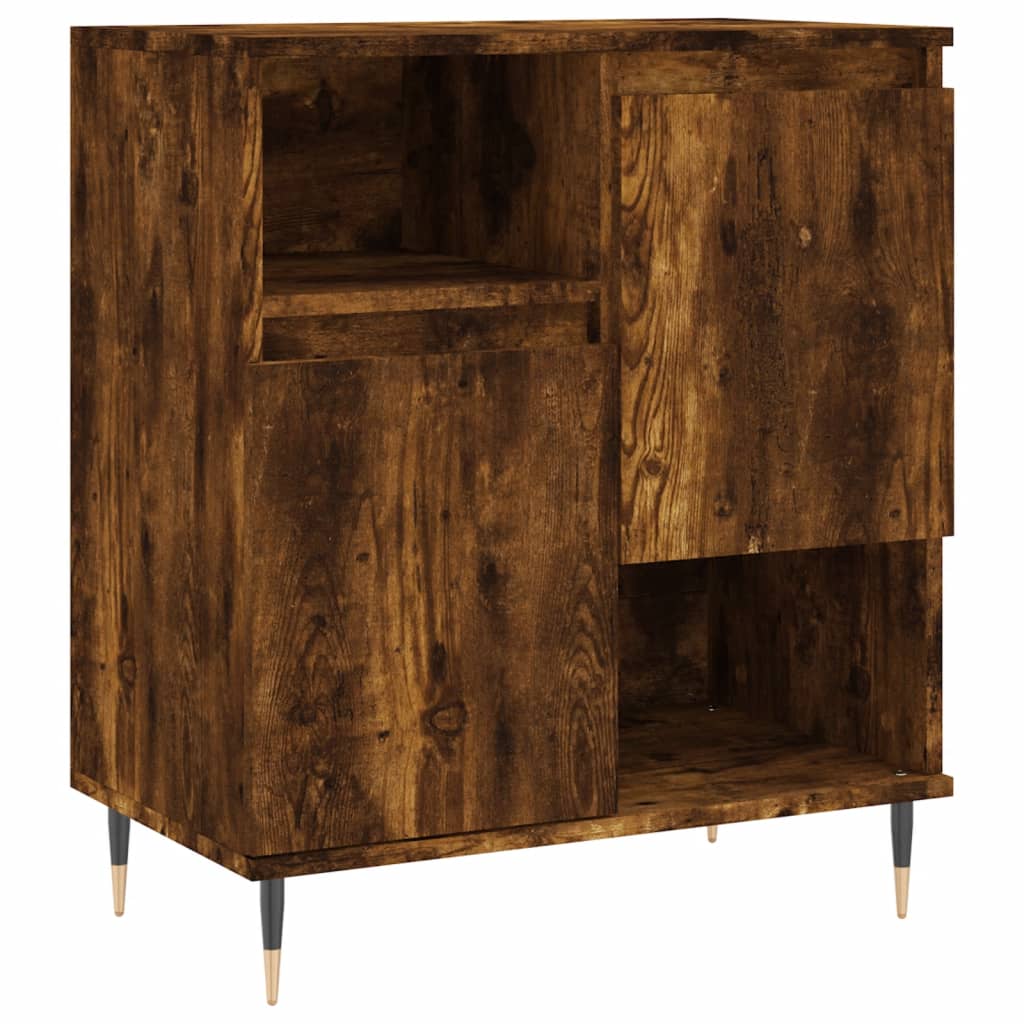 Skjenk røkt eik 60x35x70 cm konstruert tre