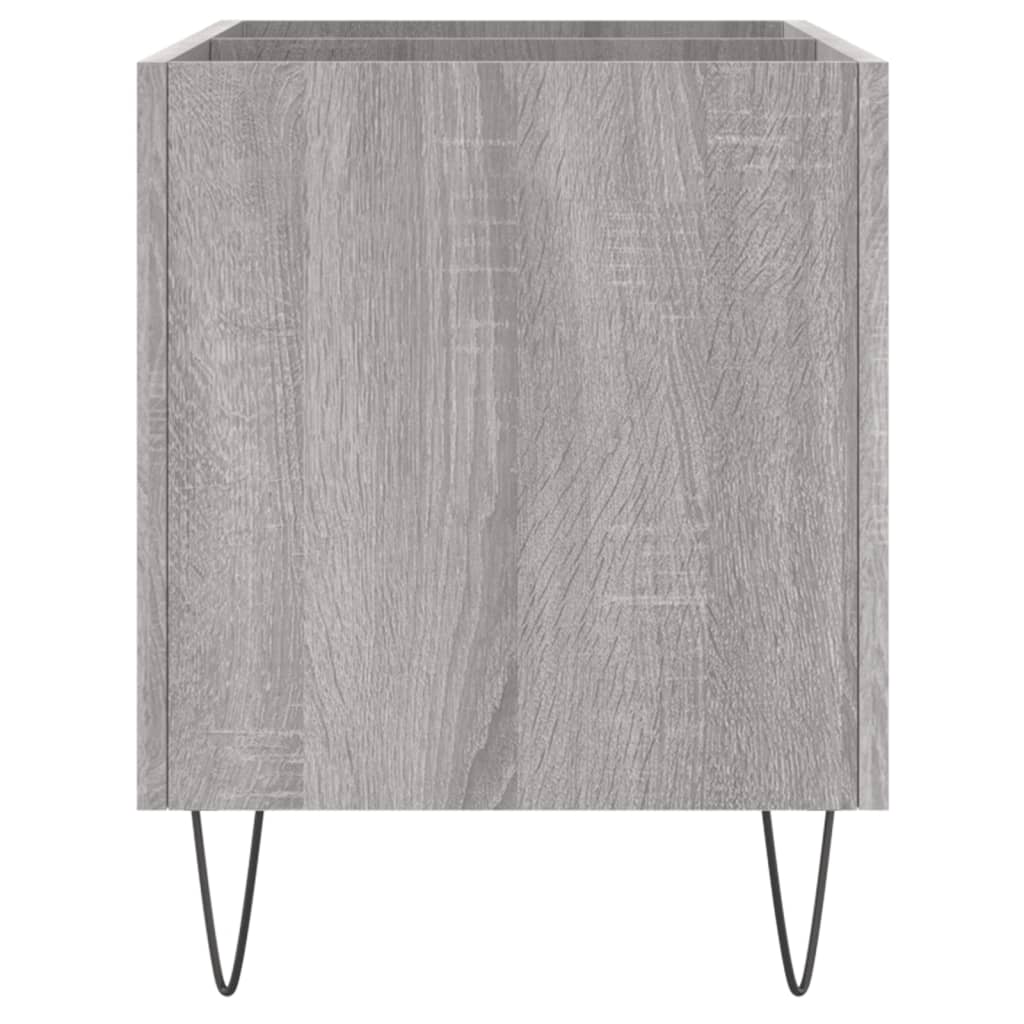 Hifi-benk grå sonoma 74,5x38x48 cm konstruert tre