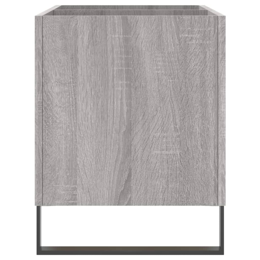 Hifi-benk grå sonoma 74,5x38x48 cm konstruert tre