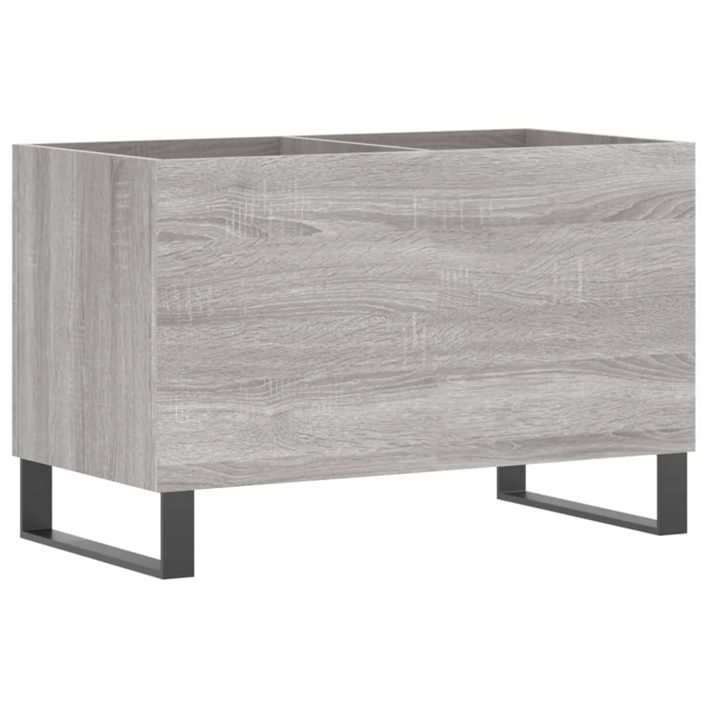 Hifi-benk grå sonoma 74,5x38x48 cm konstruert tre
