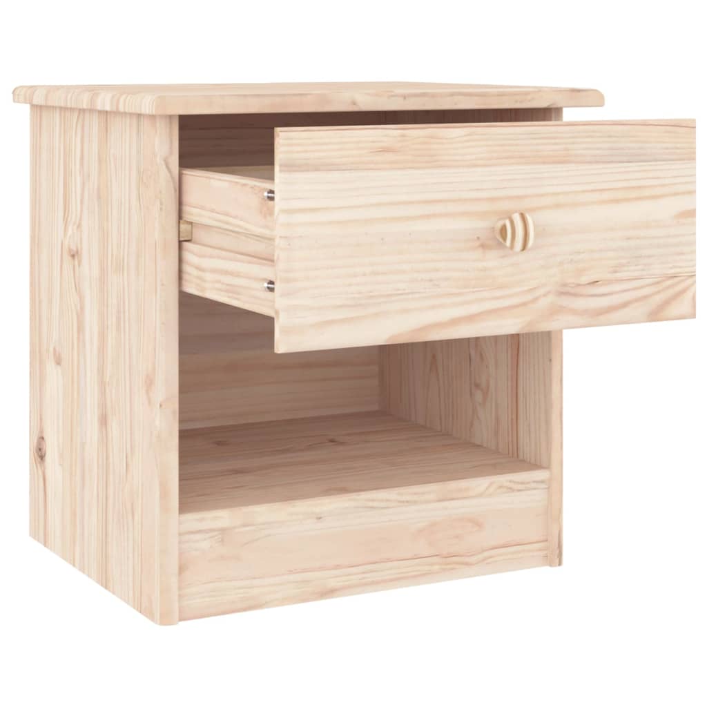 Nattbord ALTA 41x35x41 cm heltre furu