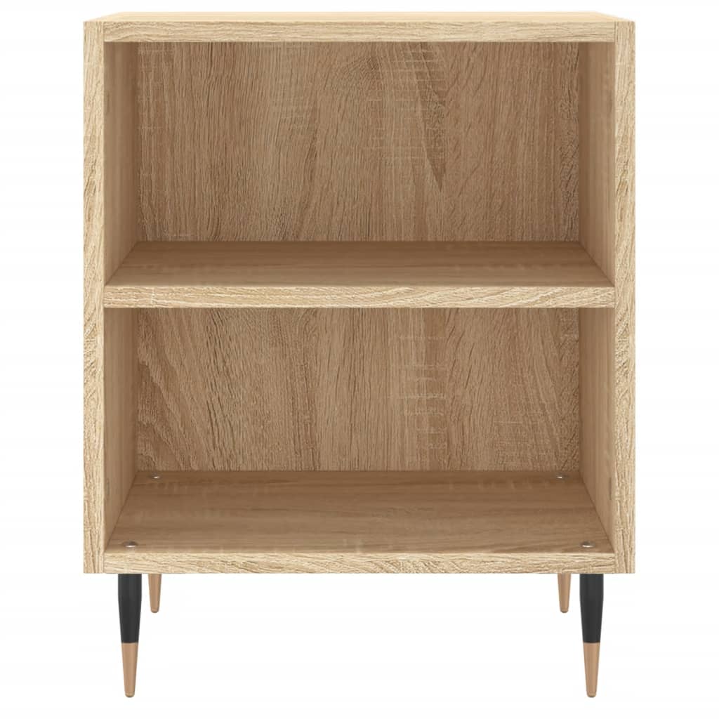 Nattbord 2 stk sonoma eik 40x30x50 cm konstruert tre