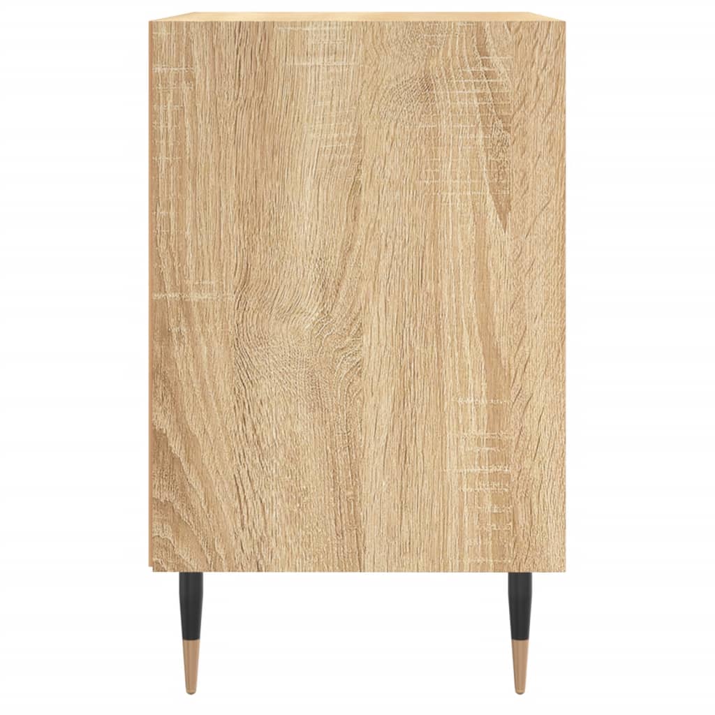 Nattbord 2 stk sonoma eik 40x30x50 cm konstruert tre