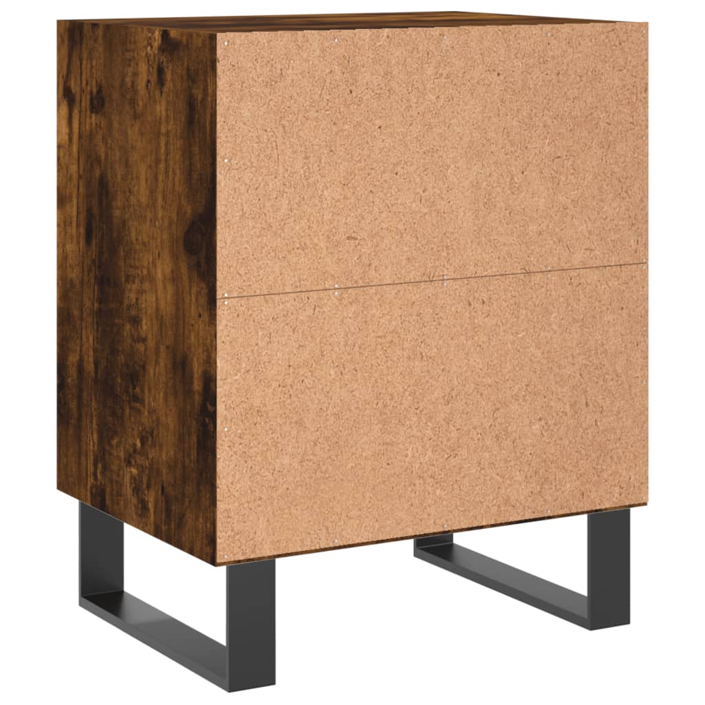 Nattbord røkt eik 40x30x50 cm konstruert tre