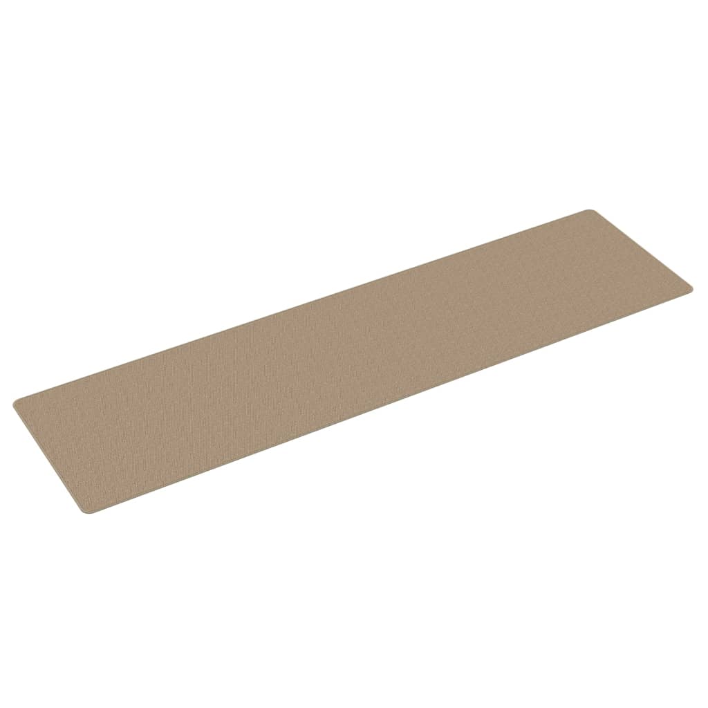 Teppeløper sisal-utseende sand 80x300 cm