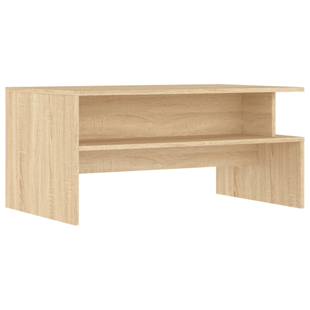Salongbord sonoma eik 90x55x42,5 cm konstruert tre