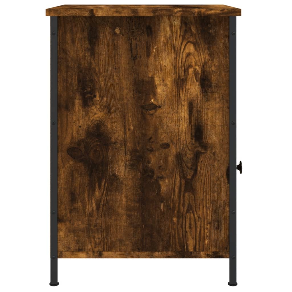 Nattbord røkt eik 40x42x60 cm konstruert tre