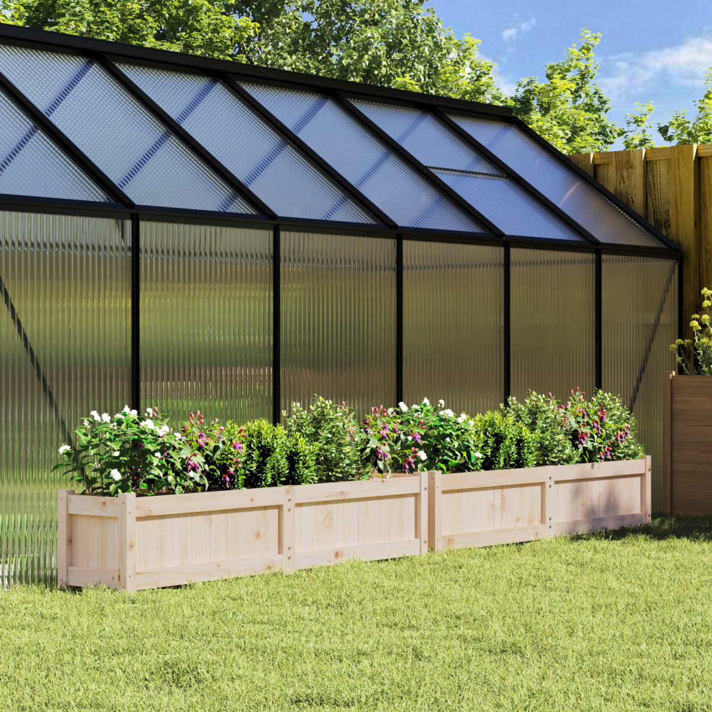 Plantekasser 2 stk heltre furu