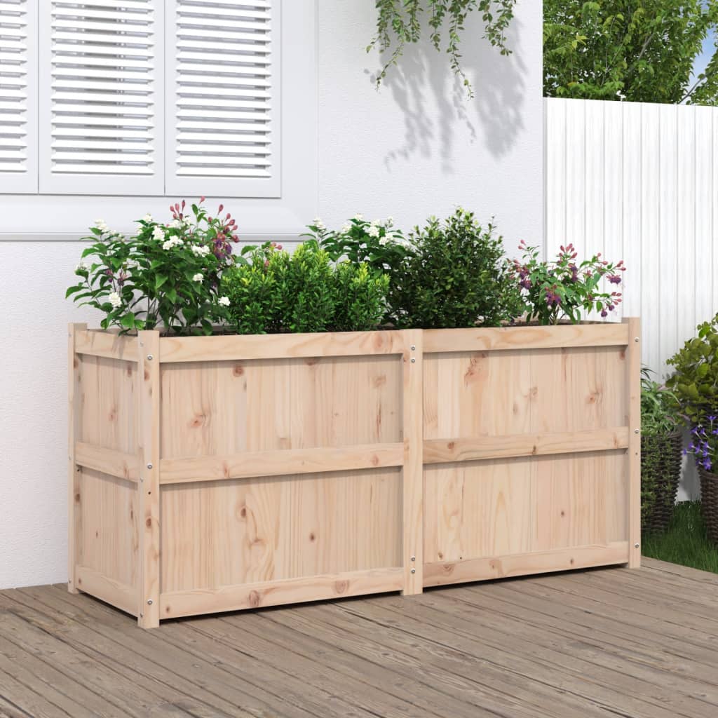 Plantekasse 150x50x70 cm heltre furu