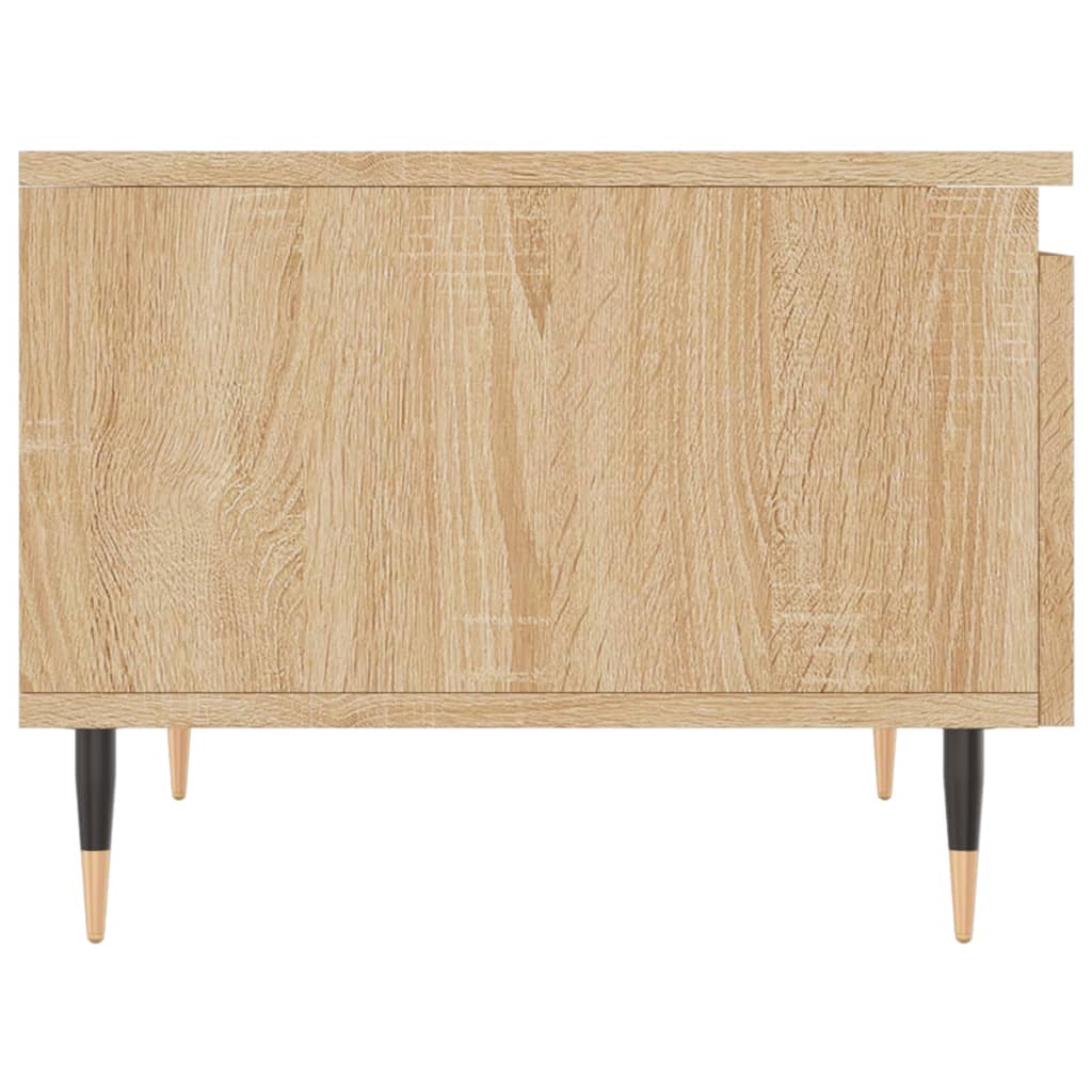 Salongbord 2 stk sonoma eik 50x46x35 cm konstruert tre