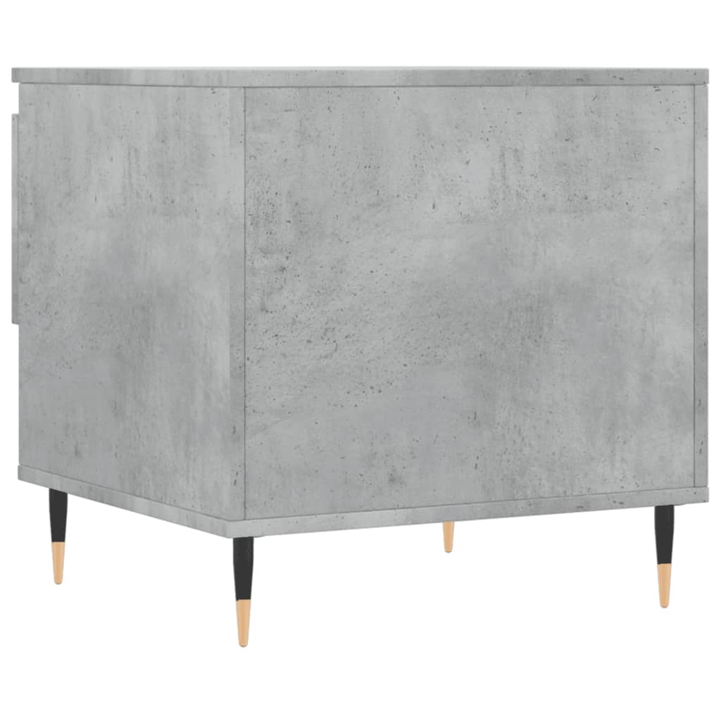 Salongbord betonggrå 50x46x50 cm konstruert tre