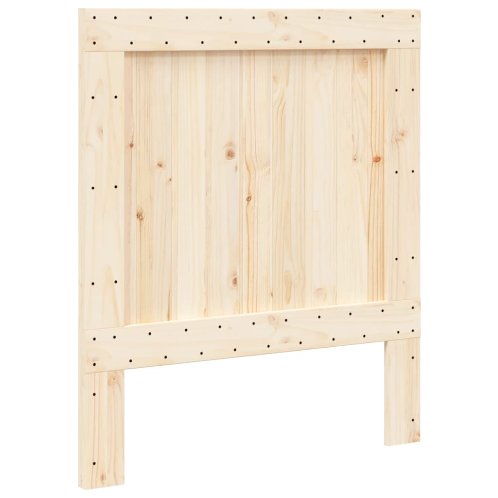 Sengegavl 90x104 cm heltre furu