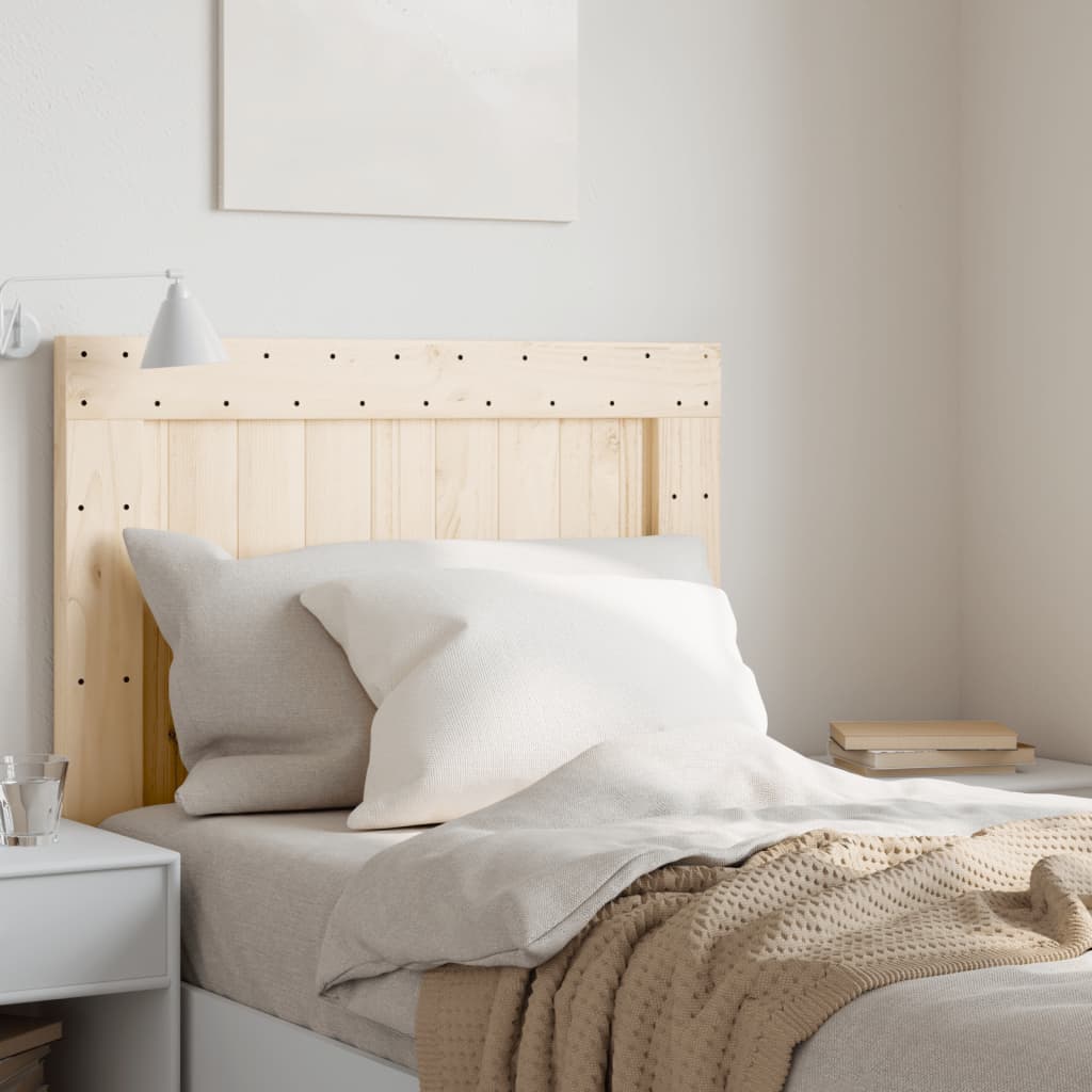 Sengegavl 90x104 cm heltre furu