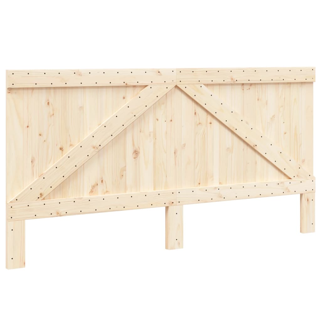 Sengegavl 200x104 cm heltre furu