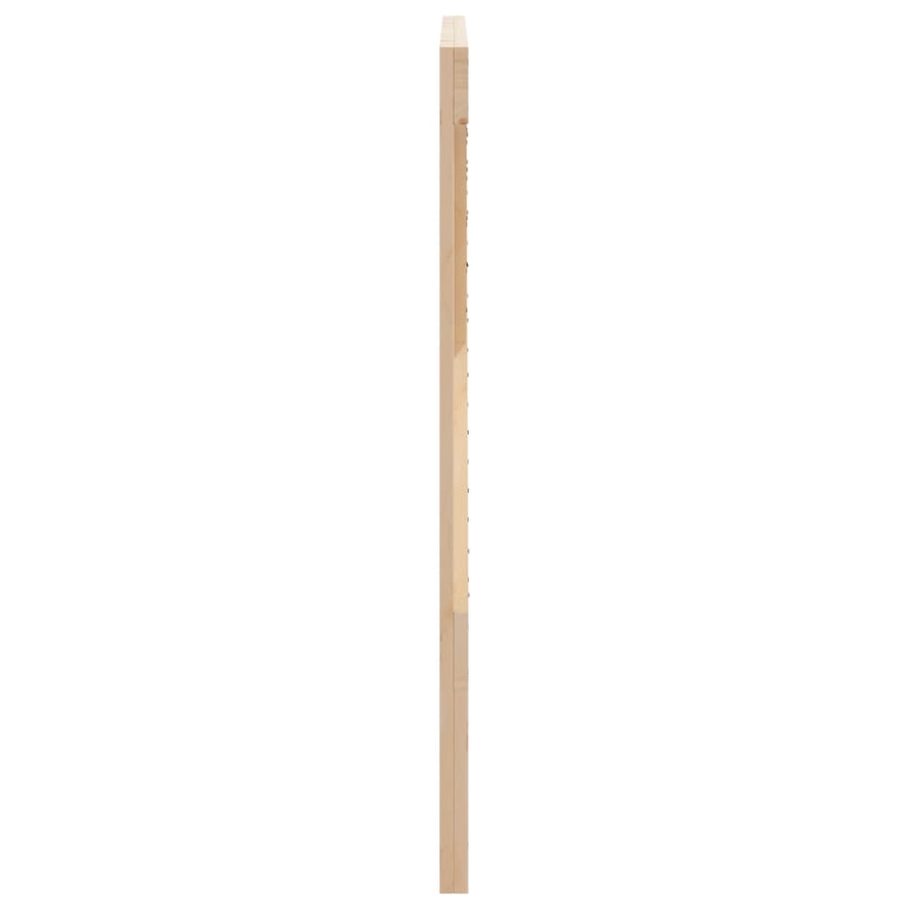 Sengegavl 140x104 cm heltre furu