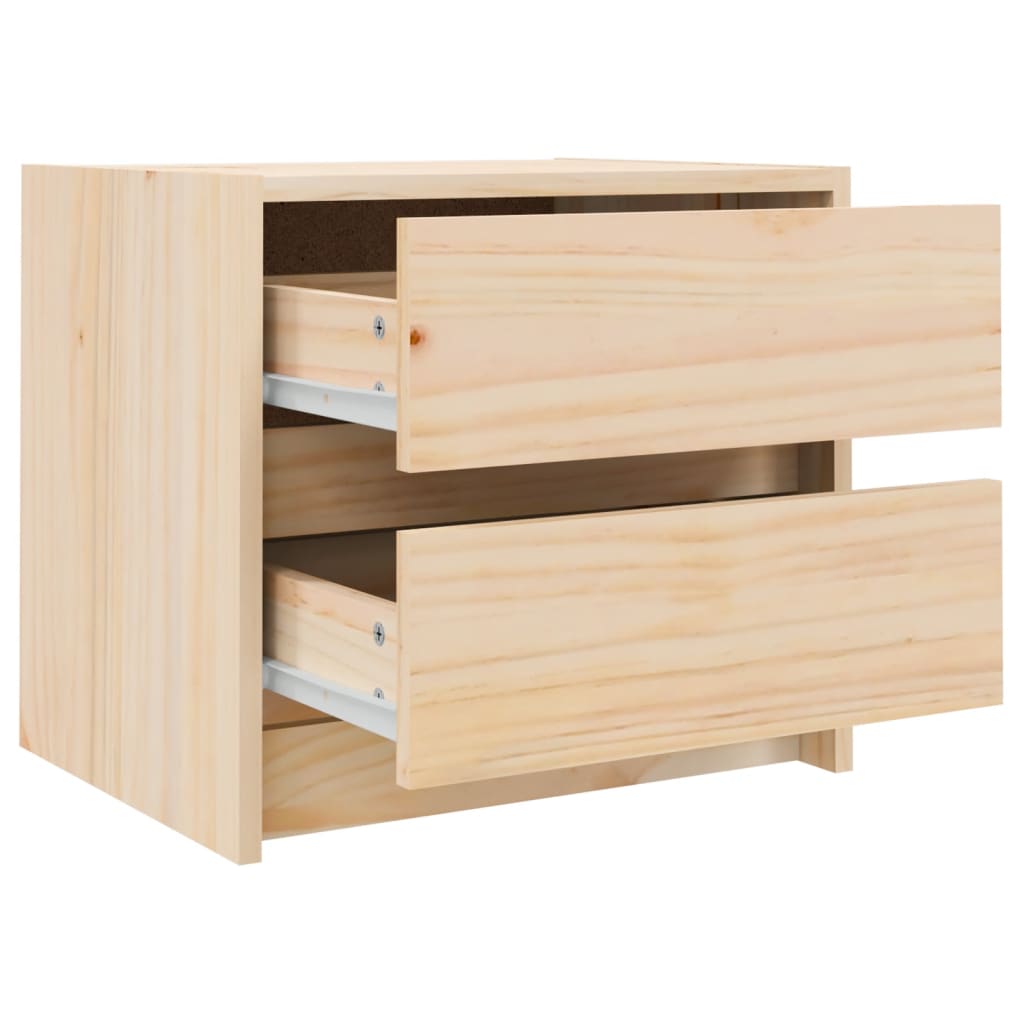 Nattbord 40x31x35,5 cm heltre furu