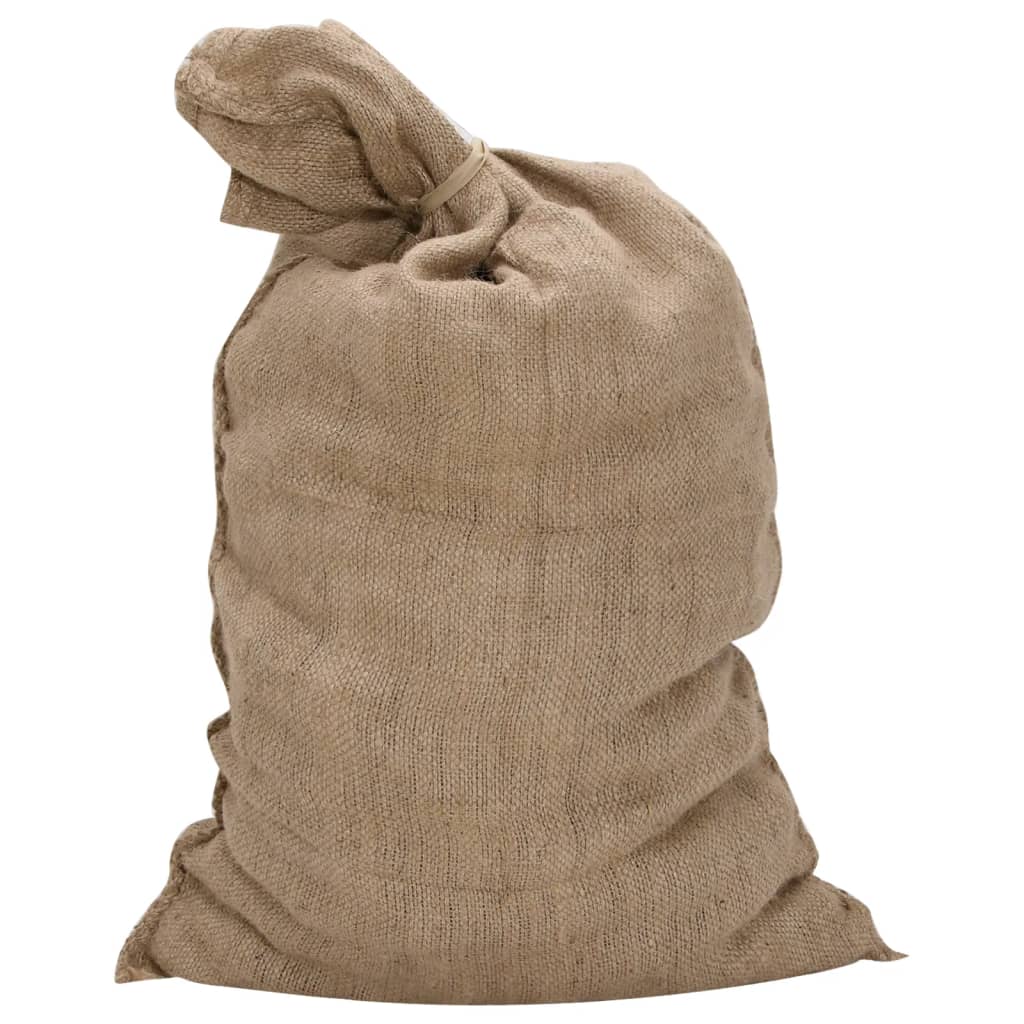 Jutesekker 30 stk 60x105 cm 100% jute 340 gsm