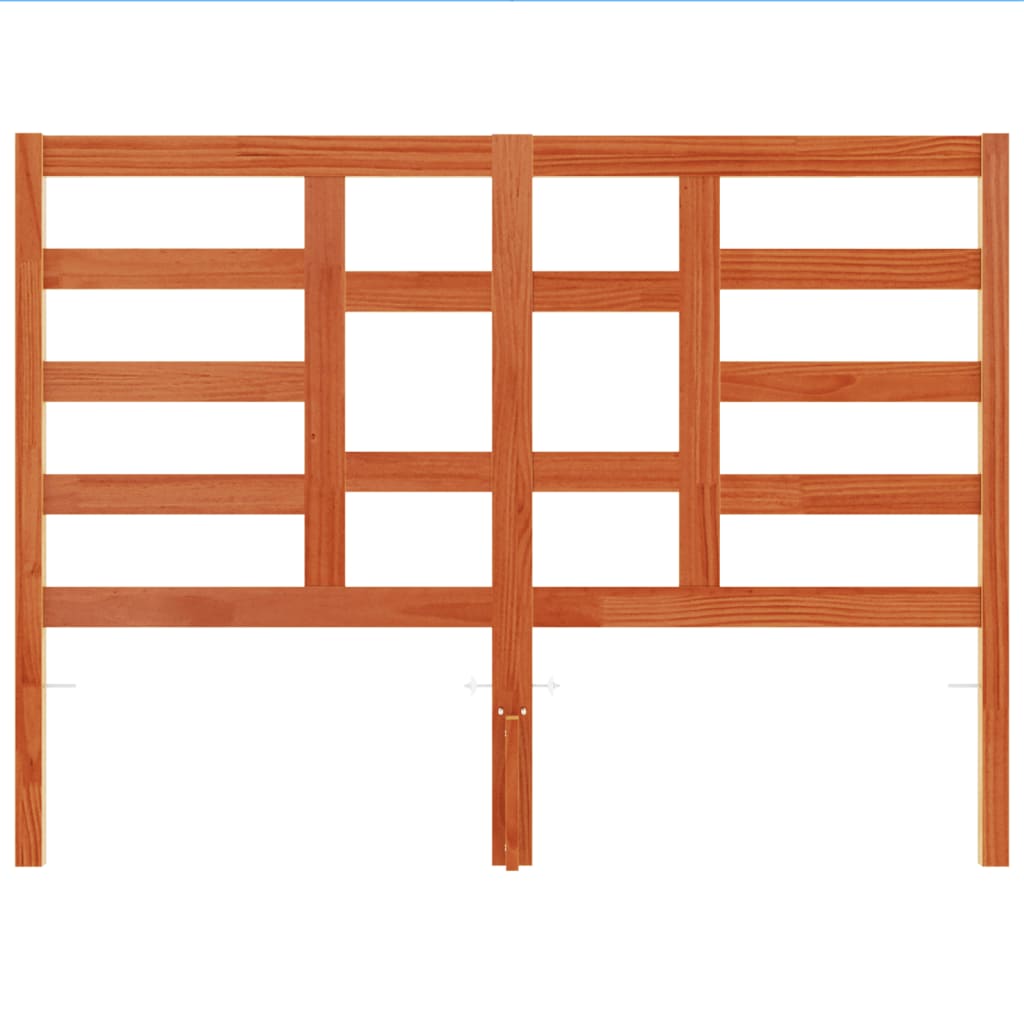 Hodegavl voksbrun 135 cm heltre furu