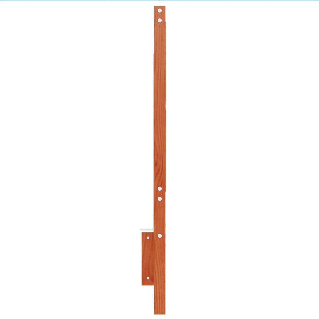 Hodegavl voksbrun 160 cm heltre furu