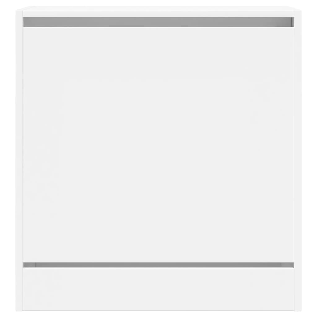 Skoskap hvit 60x34x63,5 cm konstruert tre