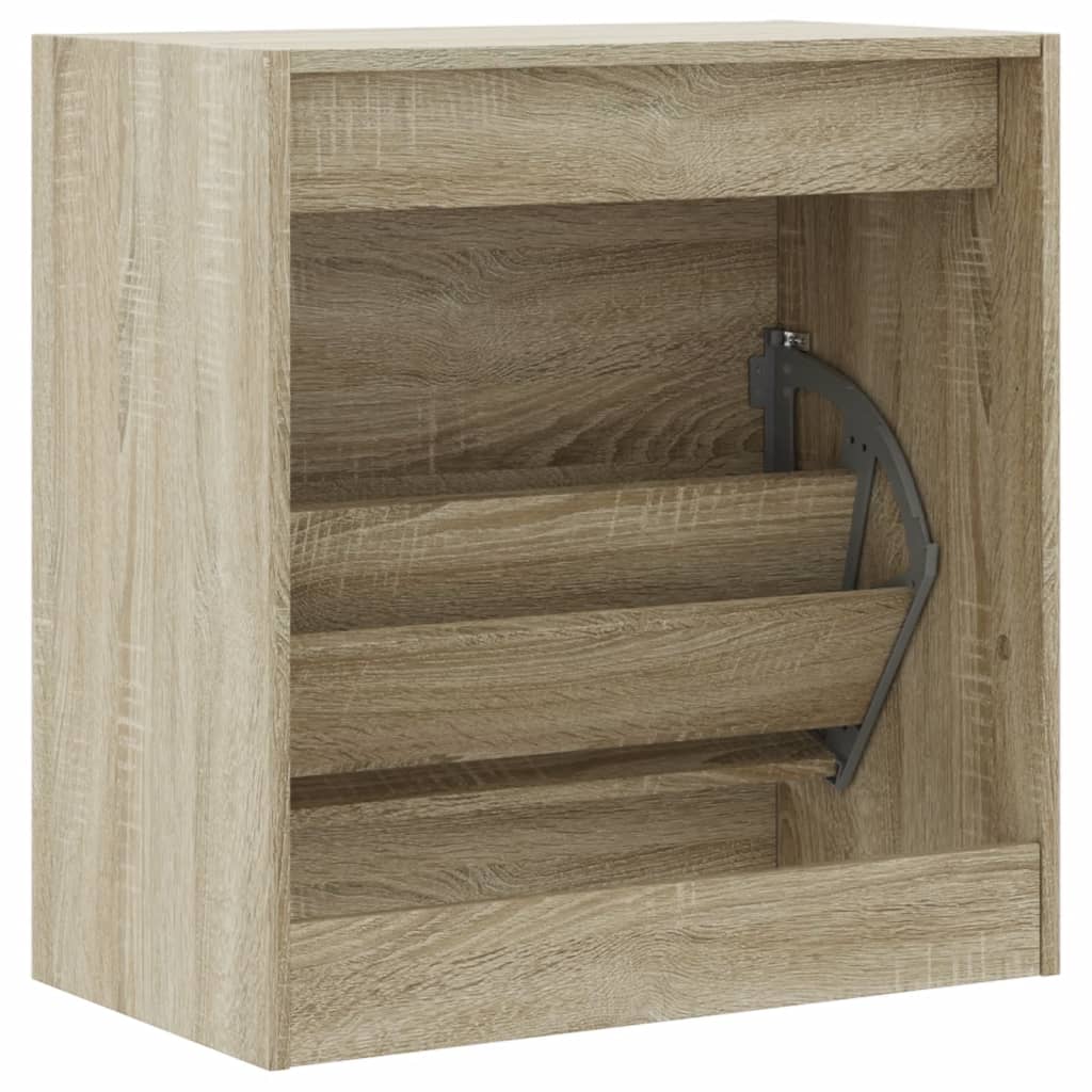 Skoskap sonoma eik 60x34x63,5 cm konstruert tre