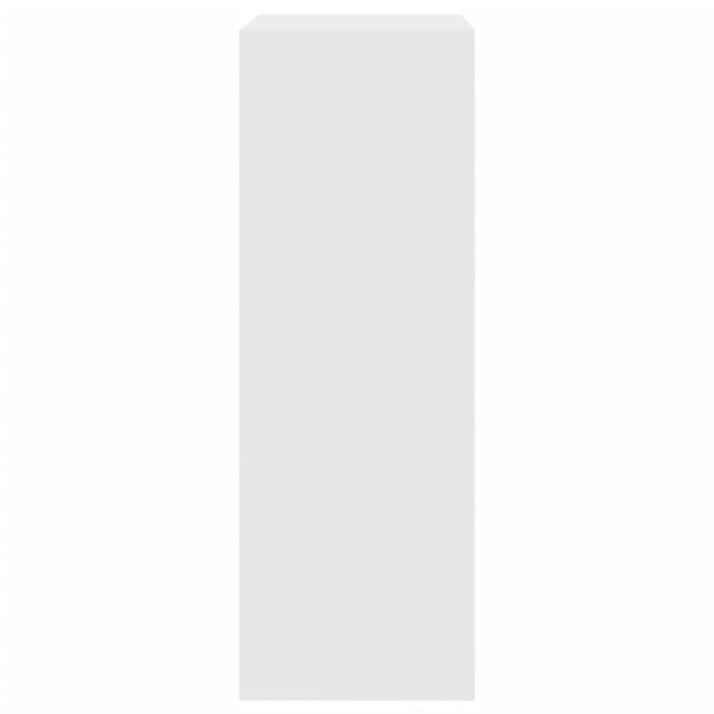 Skoskap hvit 60x34x96,5 cm konstruert tre