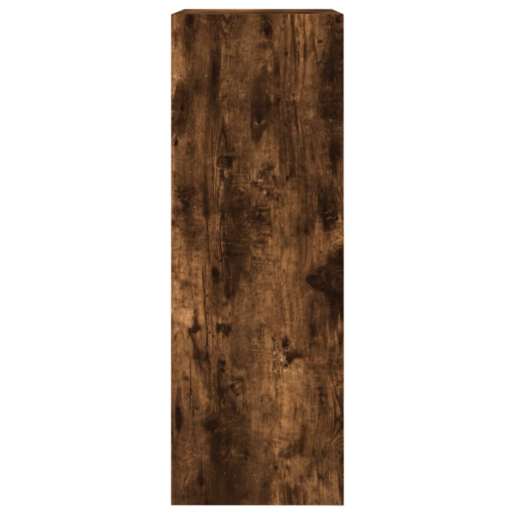 Skoskap røkt eik 60x34x96,5 cm konstruert tre
