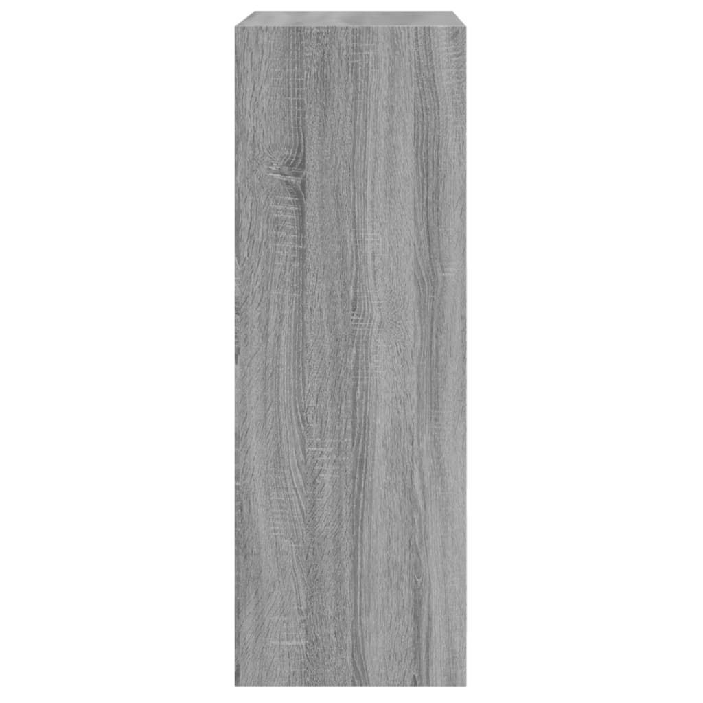 Skoskap grå sonoma 60x34x96,5 cm konstruert tre