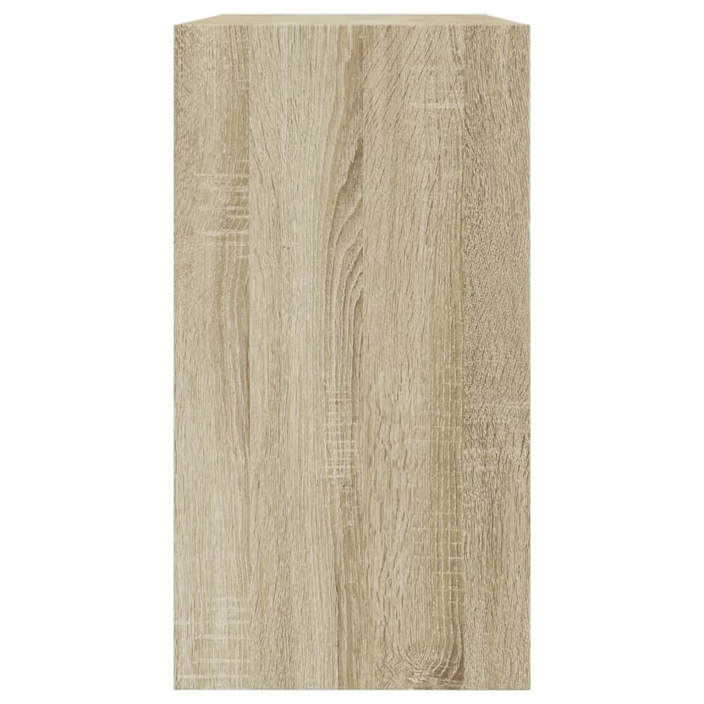 Skoskap sonoma eik 80x34x63 cm konstruert tre