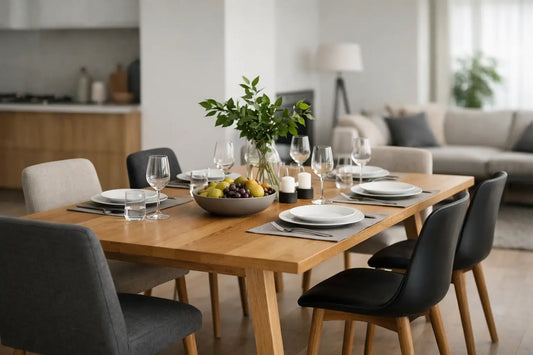 Spisebord med plass til seks - slik velger du