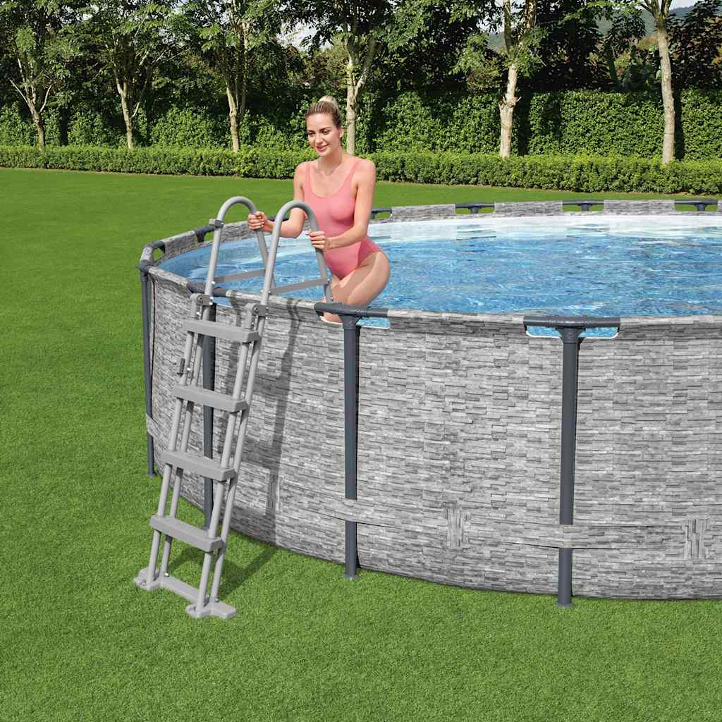 Sikkerhetsstige Flowclear 4-trinns 122 cm