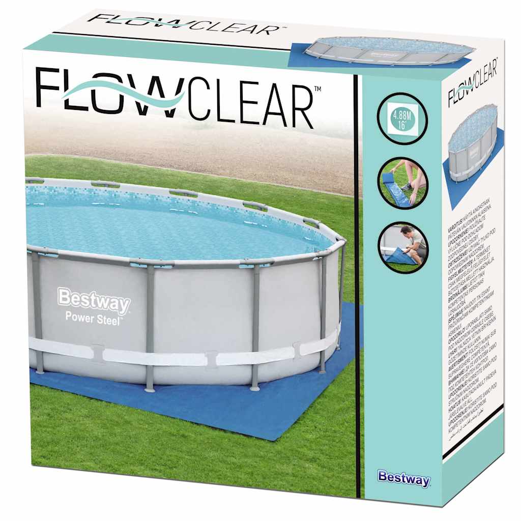 Bassengduk Flowclear 488x488 cm