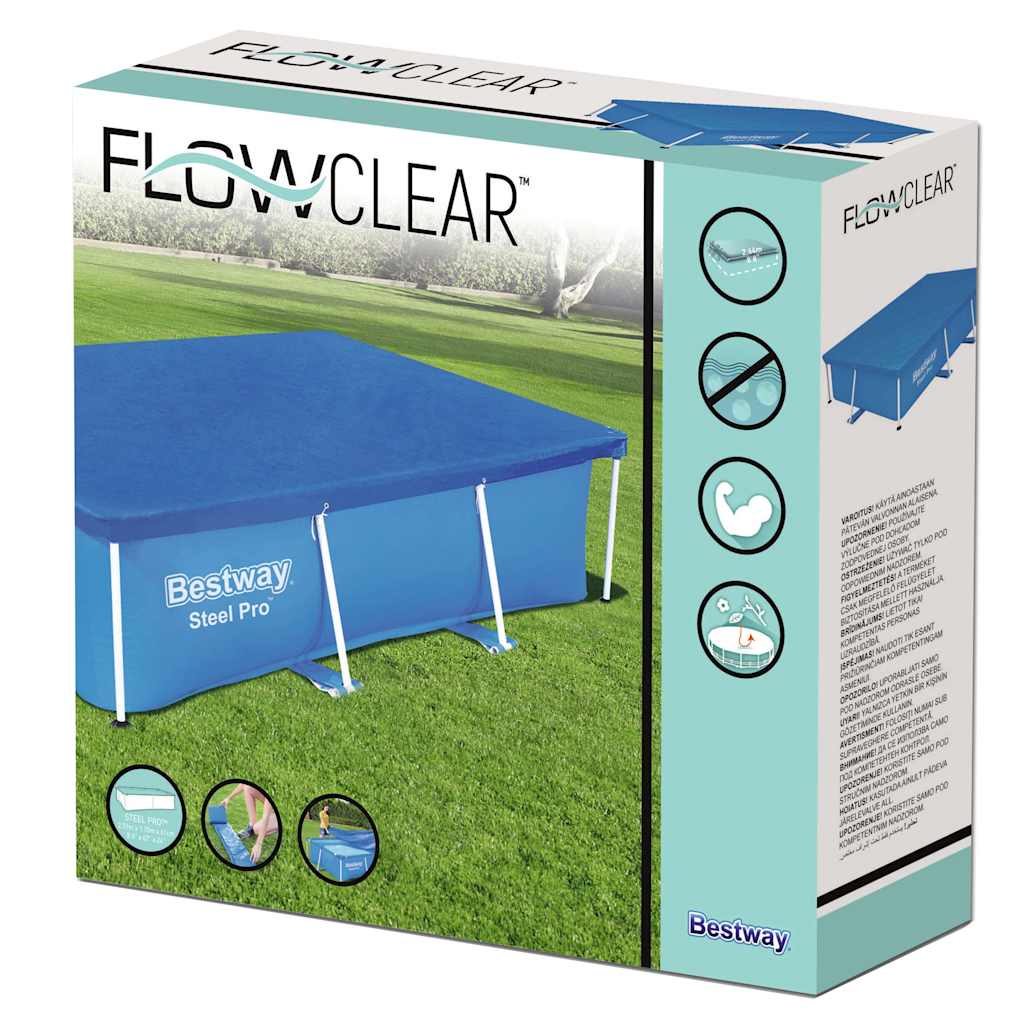 Bassengtrekk Flowclear 259x170 cm