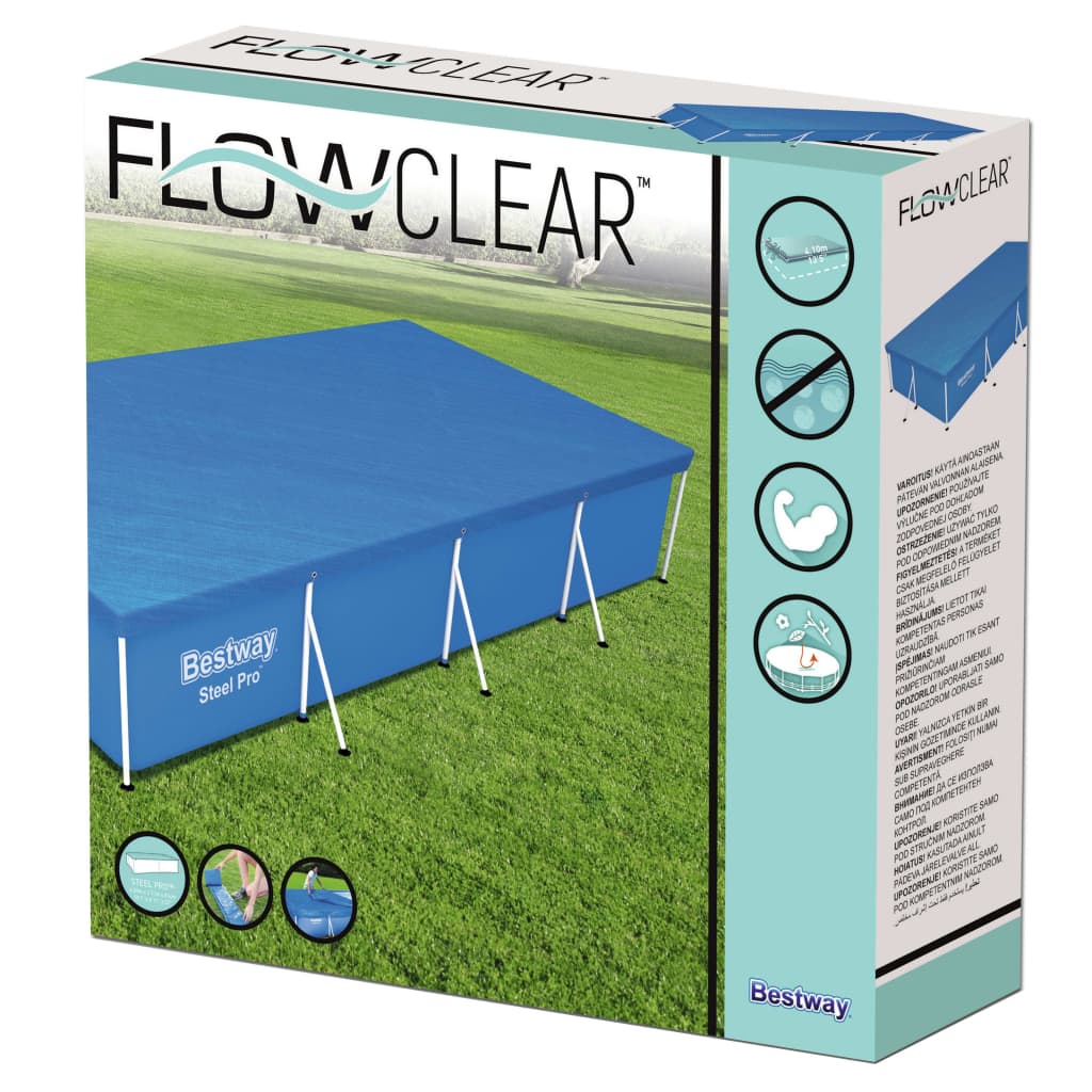 Bassengtrekk Flowclear 400x211 cm
