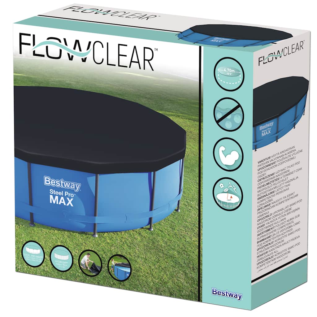 Bassengtrekk Flowclear 457 cm