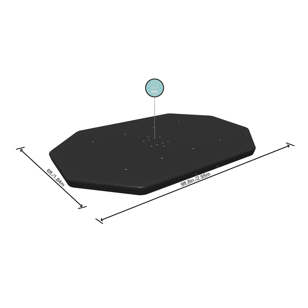 Bassengtrekk Flowclear 300x200 cm