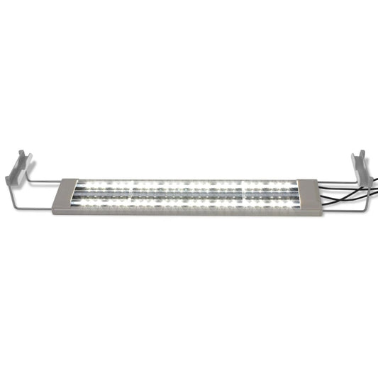 Akvarielampe LED 50-60 cm aluminium IP67 vidaXL