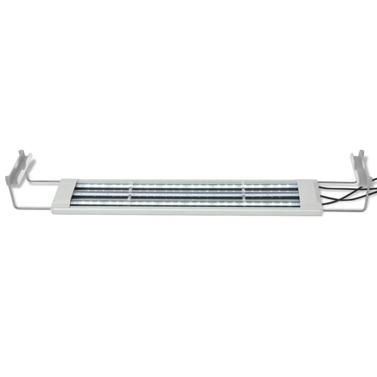 Akvarielampe LED 50-60 cm aluminium IP67 vidaXL