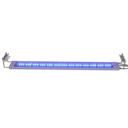 Akvarielampe LED 80-90 cm aluminium IP67 vidaXL