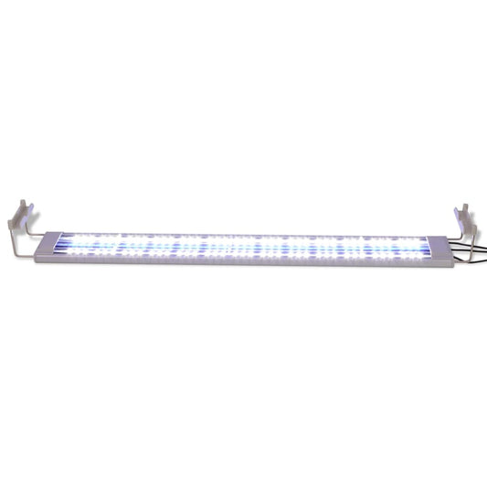 Akvarielampe LED 80-90 cm aluminium IP67 vidaXL