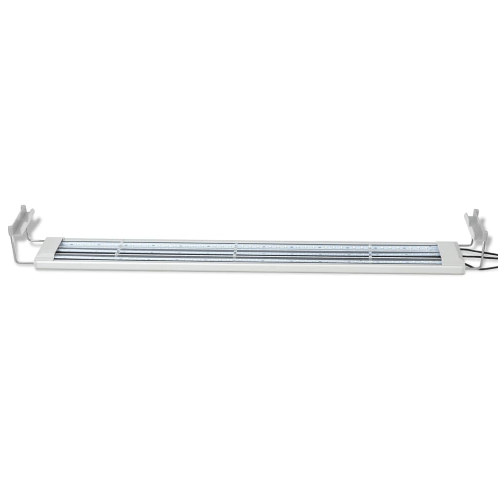 Akvarielampe LED 80-90 cm aluminium IP67 vidaXL