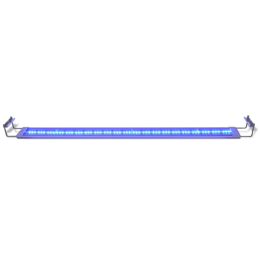 Akvarielampe LED 120-130 cm aluminium IP67 vidaXL