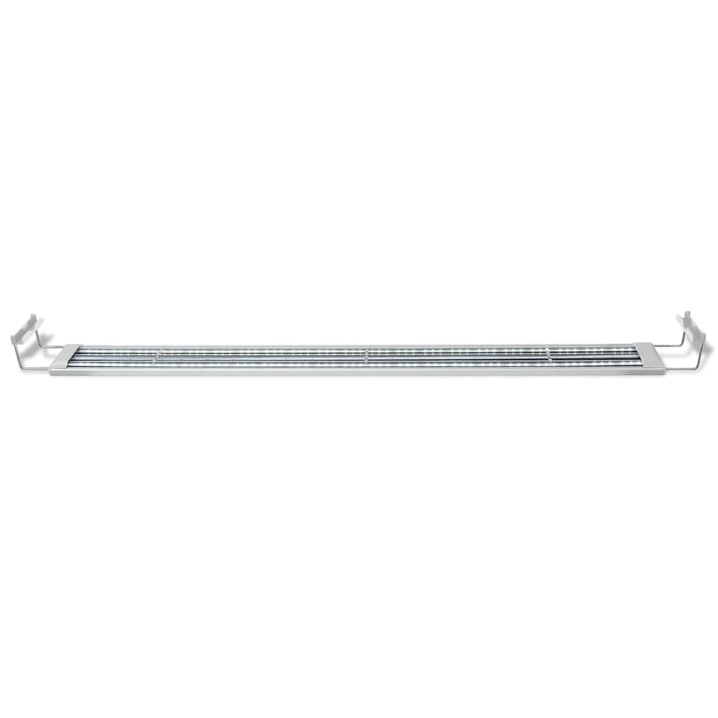 Akvarielampe LED 120-130 cm aluminium IP67 vidaXL