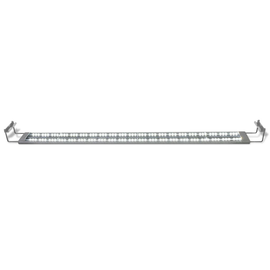 Akvarielampe LED 120-130 cm aluminium IP67 vidaXL