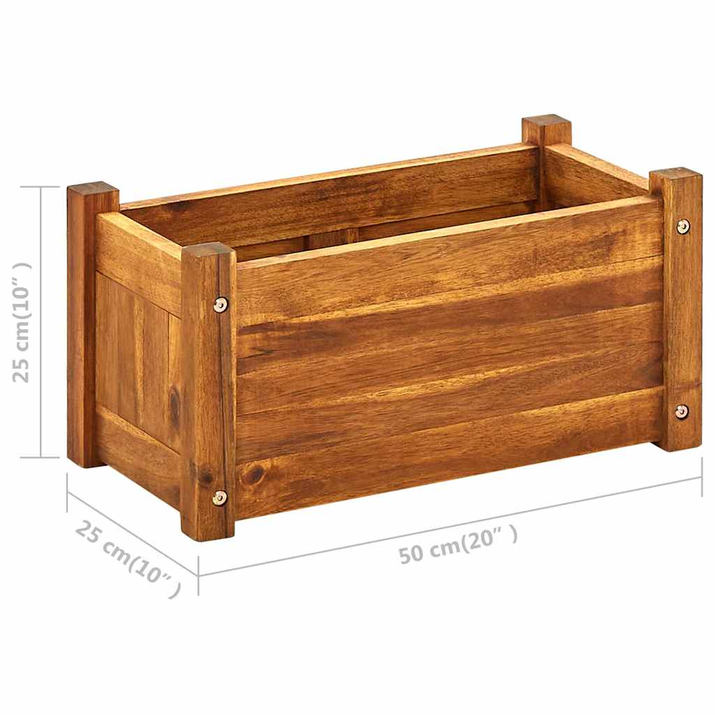 Høybed akasietre 50x25x25 cm