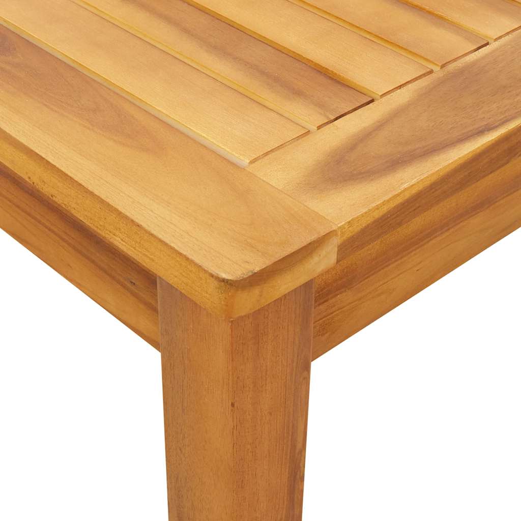Hagebord 140x80x74 cm heltre akasie